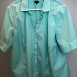 TALBOTS WRINKLE RESISTANT BLOUSE